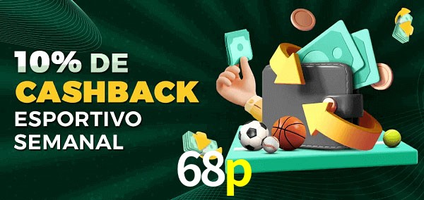 10% de bônus de cashback na 68p