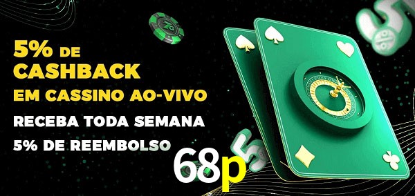 Promoções do cassino ao Vivo 68p